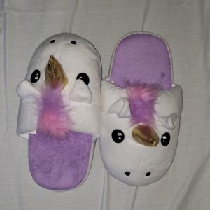 Unicorn slippers
